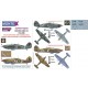 1/48 Hurricane IIC Paint Mask for Italeri kit (Canopy Masks + Insignia Mask + Decals)
