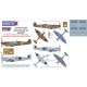 1/48 Supermarine Spitfire Mk.VIII Paint Mask for Eduard (Insignia&Canopy Masks+Decals)
