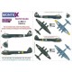 1/48 Junkers Ju-88A-4 Paint Masks for Revell kits (2x canopy & 3x insignia w/decals)