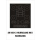 1/48 Hurricane Mk.I-IV Paint Mask for Hasegawa kit (outside)