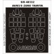 1/48 A6M3/3a/5 Zero Paint Mask for Tamiya kit (outside-inside)