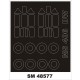 1/48 Ms 406 Canopy Masking for Dora Wings Kit (Outside, Inside)