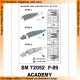1/72 F-89 Scorpion Paint Mask for Academy kit (outside)