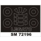 1/72 Hawker Hurricane Paint Mask for LEGATO kit