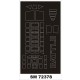 1/72 Fairey Battle Canopy Masking for Azur Kit (Outside)