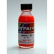 Acrylic Lacquer Paint - Luminous Red (RAL 3024) 30ml