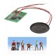 N Scale Street Musicians Figures w/Sound