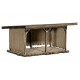 HO Scale Cattle Shelter (Length: 62mm, Width: 42mm, Height: 30mm)