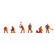 HO Scale Railway Construction Crews (6 figures)