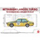 1/24 Mitsubishi Lancer Turbo '85 Hong Kong -Beijing Rally