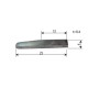 Round Tip Blade for Ultrasonic Cutter ZO-91/ZO-41/ZO-40