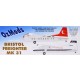 1/144 Bristol Freighter Mk.31 with Decals for SAFE Air (New Zealand) and British United 