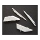 1/48 General Dynamics F-111 Aardvark Pylons (2pcs) w/Sidewinder Side Rails (2pcs)