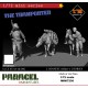 1/72 WWII Japanese Transporters (2 figures and 2 loaded horses)