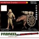 1/35 IJA Soldier and Horse with Cannon