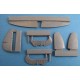 1/72 Supermarine Spitfire Mk. Ix Control Surfaces Late for Airfix kit