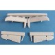 1/72 Bristol Beaufighter Mk.X Tailplane Early Version Detail Set for Airfix kit