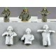 1/35 Modern German Tank Crew Bundeswehr Panzerfahrer (3 busts figures)