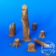 1/35 Stumps (Tree Trunk)