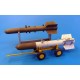1/48 Tiny Tim Missiles - Short (2 Missiles + 1 Cart)