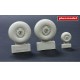 1/48 Douglas C-47 Skytrain Wheels w/Cover
