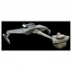 1/1000 Star Trek TOS Klingon D7 Snap Display Model