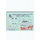 1/144 McDonnell Douglas F-4 Phantom II in Viet Nam War Decals