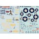 Decals for 1/32 Lockheed P-38 Lightning Part.1