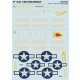 1/48 P-47D Thunderbolt Razorback Aces over Europe Decals Part 2