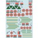 1/48 Wet Decals - The Arab Air Force Mikoyan MiG-19 / MiG-21 Part 1