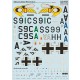 Decals for 1/48 Messerschmitt Bf-110 Zerstorer Part 1