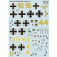 1/48 Messerschmitt Bf-109. Tropical options. Decal Part 1