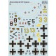 1/48 Messerschmitt Bf-109. Tropical options. Decal Part 2