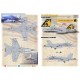 1/48 F-18 Hornet. Decal Part 1 - No.164909 NF 300