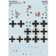 1/48 Messerschmitt Bf-109G-6. Jagdgeschwader JG.53 Decal Part 3