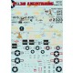 1/72 Lockheed P-38 Lightning Decals