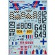 1/72 Fairey Swordfish (complete set, 2 leaf) Decals 