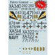 1/72 Fairey Gannet Decals