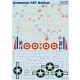 1/72 Grumman F6F Hellcat Decals