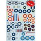 1/72 Wet Decals - Vultee A-31 Vengeance (1 sheet)