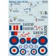 1/72 Wet Decals - Handley Page Victor