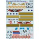 1/72 Dassault MD 450 Ouragan Decals