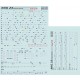 Decals for 1/72 MIG 23 Technical Stencils