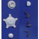 1/32 Mil Mi-8/17 Helicopter Rotor Detail set for Trumpeter kits