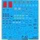 Decals for 1/32 P-47 Thunderbolt Universal Stencils