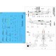 Decal for 1/48 Curtiss P-40 B/E Warhawk Stencils