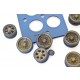 1/35 AMX-30 / AUF1 155mm Wheel Mask for MENG TS-003. TS-004 kit