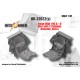 1/32 Focke-Wulf 190 A-D Seat with 2 Cushions for Hasegawa/Revell kits