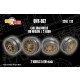 1/35 IDF Merkava I and Merkava II Cast Road Wheels x2 for Takom kits