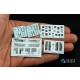 1/48 F/A-18B Hornet Interior Detail Parts for Hasegawa kits